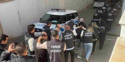 Gaziantep’te Dev Uyuşturucu Çetesi Çökertildi! Tutuklu sayısı 23’e çıktı