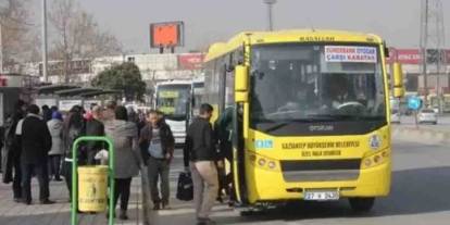 SON DAKİKA! Gaziantep'te Toplu Ulaşıma ZAM GELDİ! OTOBÜSE BİNMEK 33 TL