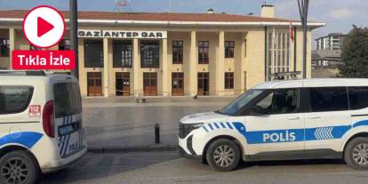 Gaziantep'in Tarihi Tren Gar'ında Panik!