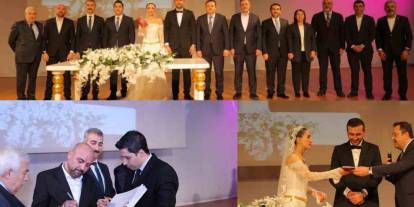 Gaziantep’te Ünlü İsimler Bu Nikahta Buluştu...