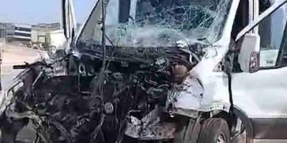 Başpınar OSB’de İşçi Servisi Kazası: 2 Ayrı Kazada 6 Yaralı