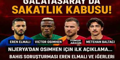 Galatasaray  Şokta: Osimhen Yok, İlkay Yok
