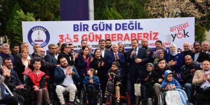 Şahinbey Belediyesi 177 Engelli Vatandaşa Tekerlekli Sandalye Hediye Etti