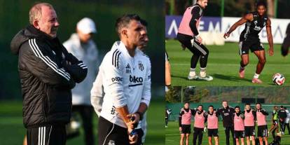 Beşiktaş’ta Gaziantep FK mesaisi başladı! Sergen Yalçın'dan Özel Taktikler