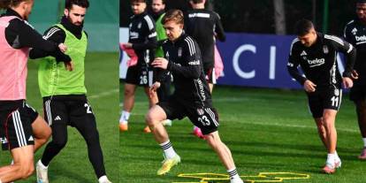 Beşiktaş’ta Rafa Silva, takımla birlikte çalıştı