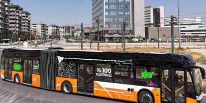 Gaziantep’te Ulaşımda Yeni Dönem! 18 Metrelik Elektrikli Otobüs Filosu Hizmete Girdi