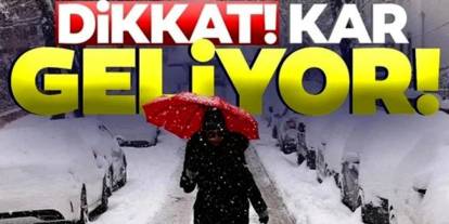 Gaziantep’e Kar Geliyor! Tarih Belli Oldu, Şehir Günlerce Beyaza Bürünebilir