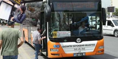 Gaziantep’te Öğrencilere Ulaşım Müjdesi! Ücretsiz Oldu