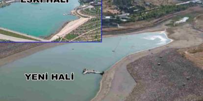 Gaziantep’te Alleben Göleti Kuruyor! Gölette Çatlak Mı Var?