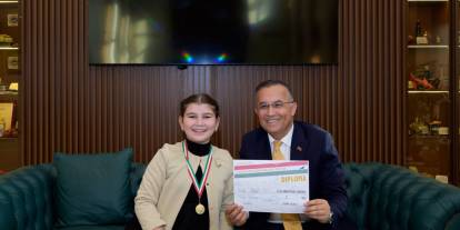 Piyanoda Gaziantep’ten dünyaya uzanan gurur tablosu