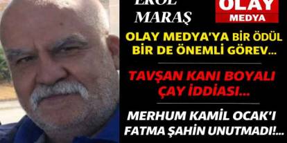 Erol Maraş Yazdı: 'Gaziantep'te Tavşan Kanı Çayda Boya! Olay Medya’ya Bir Ödül Bir De Önemli Görev...