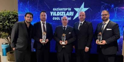 Beşler Group, Gaziantep’in Yıldızları Ödül Töreni’nde Zirveye Taşındı