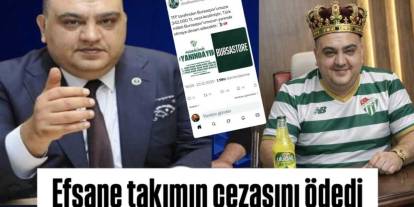 Gaziantepli Vekilden Türkiye’yi Sallayan Bursaspor Jesti! 342 Bin TL’lik Cezayı Ödedi