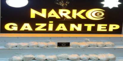 Gaziantep'te Kokain Oprerasyonu:  1 kilo 400 gram