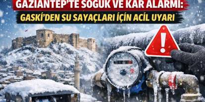GASKİ’den Su Sayaçları İçin Acil Uyarı