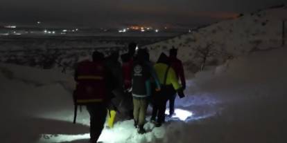 Gaziantep'te UMKE, araçları kara saplanınca vakaya yürüyerek ulaştı