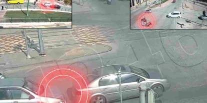 Gaziantep’te Sürücü Hataları Kamerada: Kaza Görüntüleri Yayınlandı