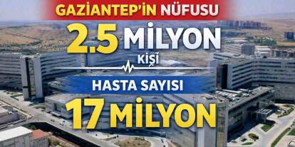 Gaziantep'e Hasta Akını! Gaziantep Şehir Hastanesi Özel Hastaneleri Yıktı!