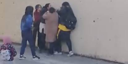 Gaziantep’te Öğrenciler Birbirini Dövdü! Okul Çıkışı Kavga