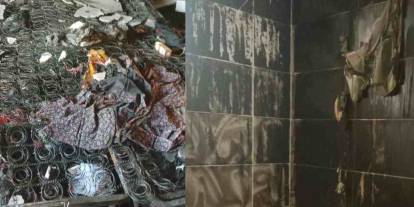 Gaziantep'te İtfaiye Geç Geldi: Bir Ev Küle Döndü