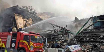 Pakistan’daki AVM yangınında can kaybı 26’ya yükseldi