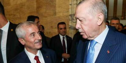 Erdoğan’dan Tahmazoğlu’na Meclis’te Yakın İlgi