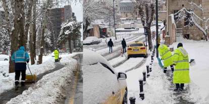 Gaziantep Büyükşehir’den kaldırımlarda yaya güvenliği için çalışma