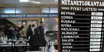 Gaziantep'in Ünlü Lokantasında Şok Fiyatlar: Metanet Lokantası Tepki Çekti!