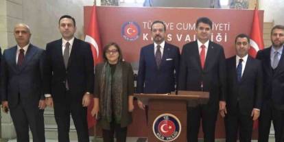 AK Parti heyetinden Suriye ziyareti öncesi Vali Kalaylı’ya ziyaret