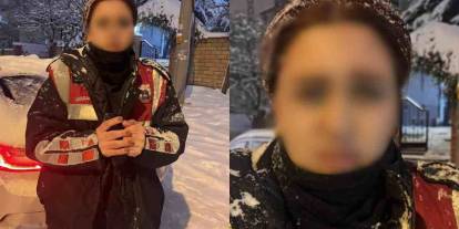 Gaziantep'te Sahte Kadın Jandarma Kıskıvrak Yakalandı!