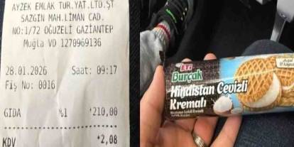 Gaziantep Havalimanı'nda Soygun: 25 TL Olan Bisküvi 210 TL