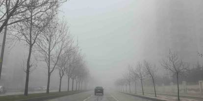 Gaziantep’te 2 gündür yoğun sis etkili oluyor