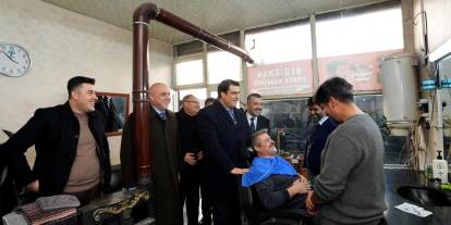 Yılmaz, Aktoprak, Yığınlı ve Kızıkhamurkesen mahallelerinde projeleri yerinde inceledi