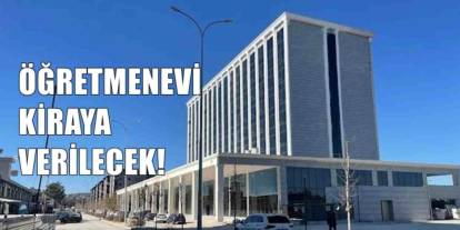 Gaziantep Öğretmenevi İçin Düğmeye Basıldı: Dev Tesisler Kiraya Verilecek?