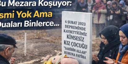 Gaziantep'te Herkes Bu Mezara Koşuyor: İsmi Yok Ama Duaları Binlerce...