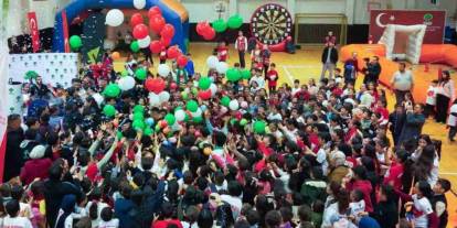 Şehitkamil’de spor dolu buluşma