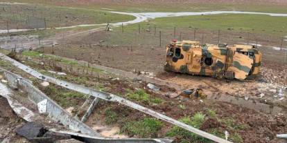Gaziantep Otoyolunda Askeri Araç Devrildi, Çok Sayıda Yaralı Var!