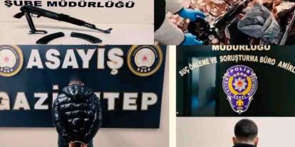 Gaziantep'te İş Yerini Tarayan Saldırgana Darbe: Kalaşnikofuyla Birlikte Yakalandı!