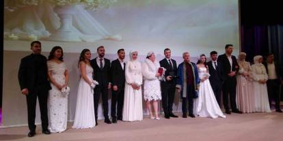 Gaziantep’te 14 Şubat’ta 62 çift evliliğe "Evet" dedi