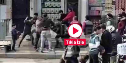 Gaziantep'te Suriyeliler Dehşet Saçtı! Sokak ortasında sallamalı kavga...