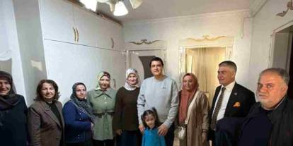 Başkan Umut Yılmaz’dan Ramazan ziyaretleri