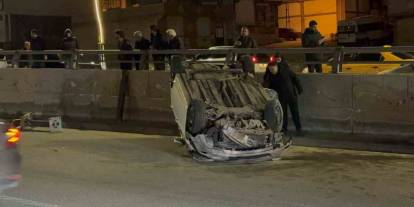 Gaziantep'te Feci Zincirleme Kaza! Taklalar Atarak karşı Refüje Geçti...