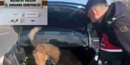 Gaziantep’te şüpheli araçta uyuşturucu ele geçirildi: 3 gözaltı