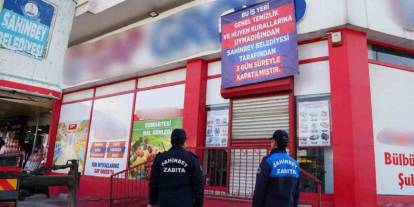 Şahinbey’de 3 iş yerine kapatma cezası