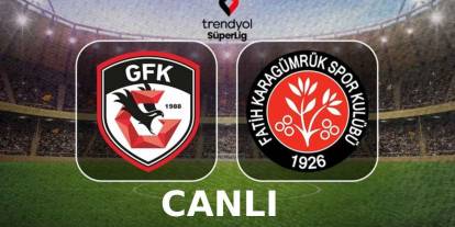 CANLI MAÇ İZLE | Gaziantep FK 1-1 Fatih Karagümrük (MAÇ SONUCU)