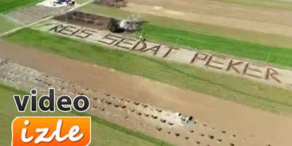 Gaziantep’te 10 Bin Metrekarelik Araziye “Reis Sedat Peker” Yazdı