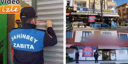 Gaziantep’te 3 market 3’er gün süreyle kapatıldı