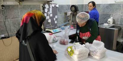 Gaziantep’te kadınların bayram için yuvalama mesaisi başladı