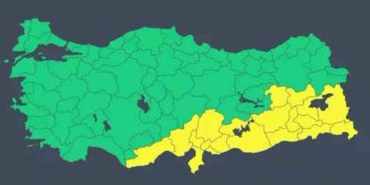Gaziantep İçin Kritik Hava Uyarısı: 19 İl Listede