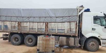 Gaziantep’te bin 980 litre kaçak akaryakıt ele geçirildi